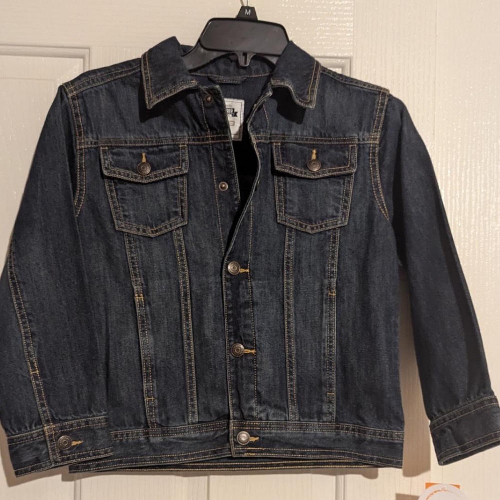 NEW Gymboree Boys Jean Jacket 7/8